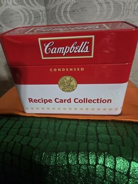 Campbell's Red & White Recipe Card Collection Tin